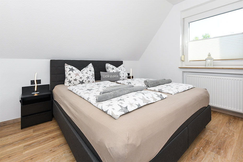 Ferienwohnung „Knurrhahn“ - Schlafzimmer 1