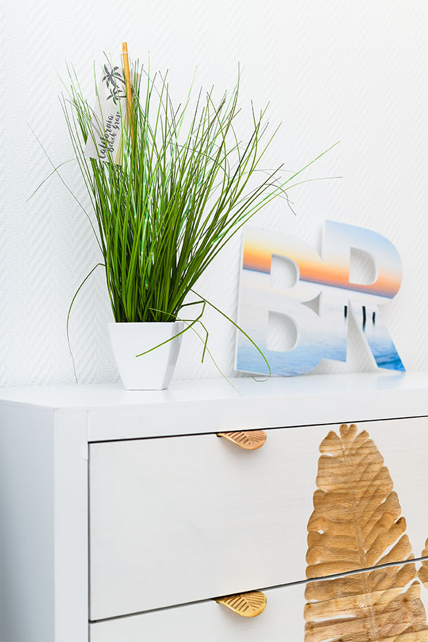 Ferienwohnung „Knurrhahn“ - Wohnraum mit integrierter Küche