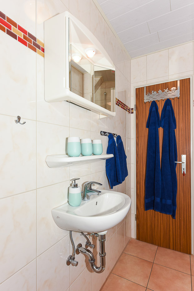 Ferienwohnung „Krabbe“ - Badezimmer