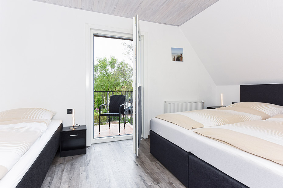 Ferienwohnung „Krabbe“ - Schlafzimmer