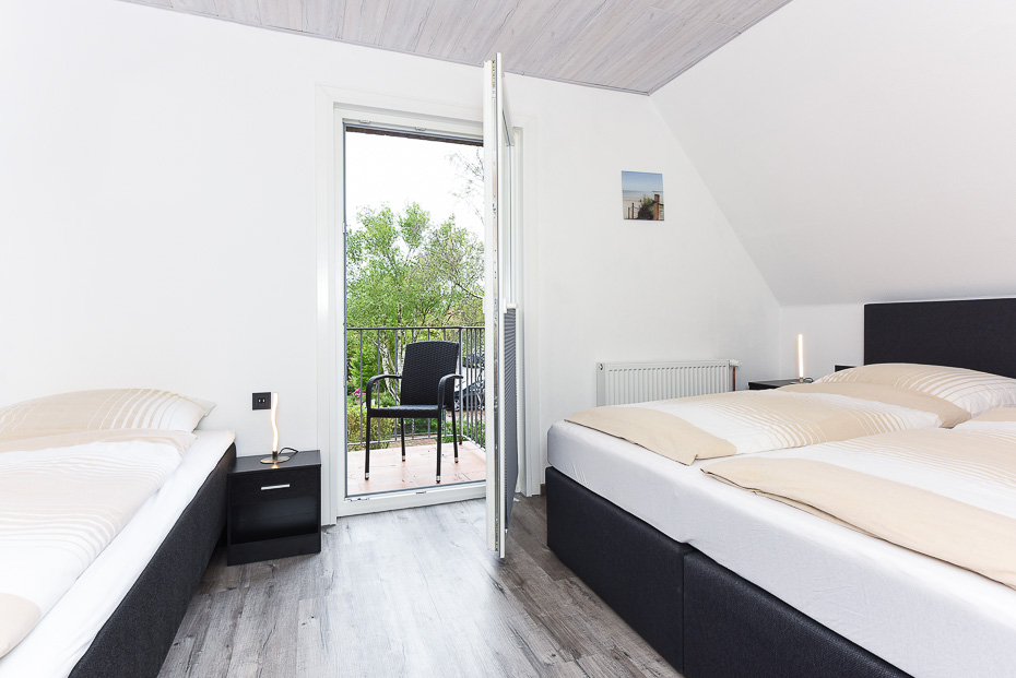 Ferienwohnung „Krabbe“ - Schlafzimmer