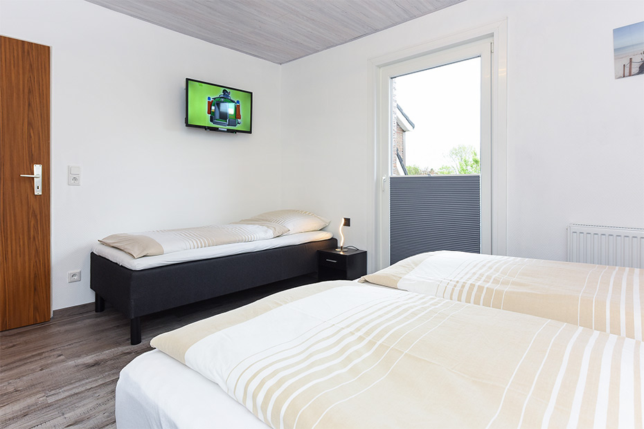 Ferienwohnung „Krabbe“ - Schlafzimmer