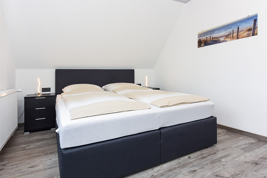 Ferienwohnung „Krabbe“ - Schlafzimmer