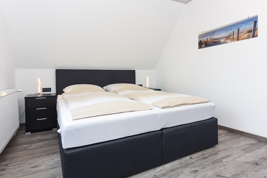 Ferienwohnung „Krabbe“ - Schlafzimmer