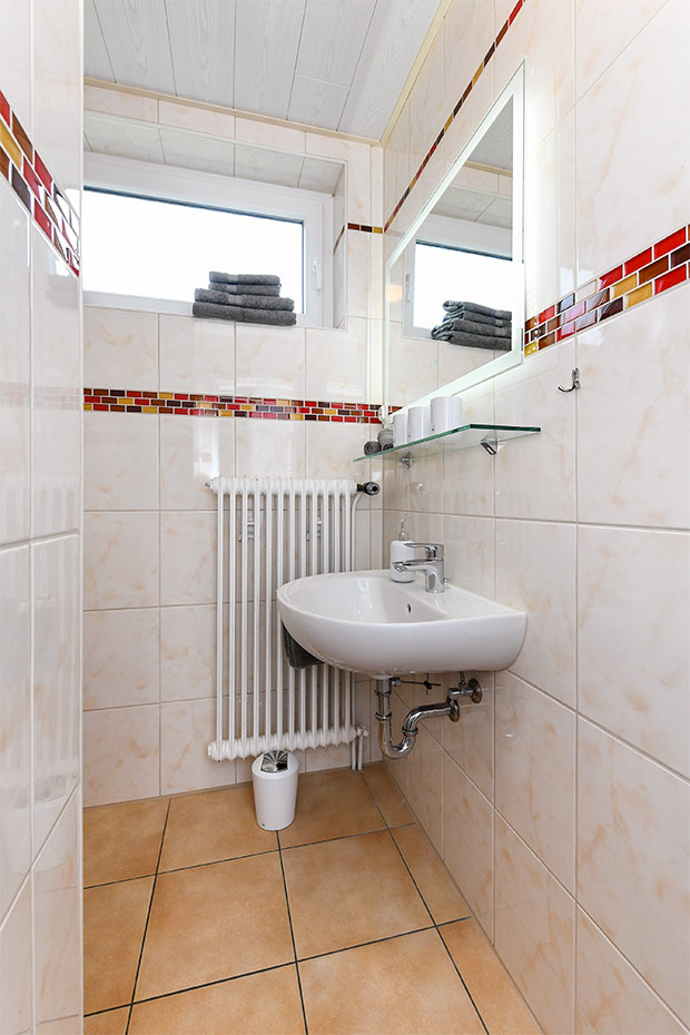 Ferienwohnung „Scholle“ - Badezimmer