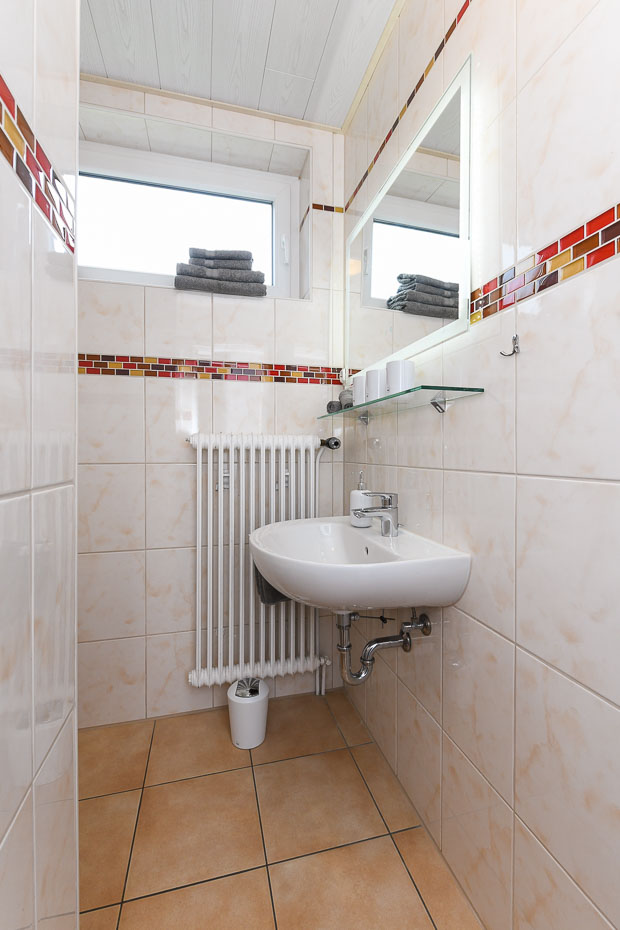 Ferienwohnung „Scholle“ - Badezimmer