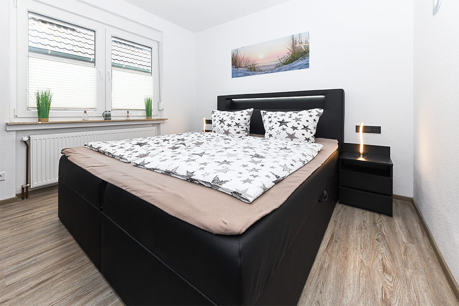 Ferienwohnung „Scholle“ - Schlafzimmer 1