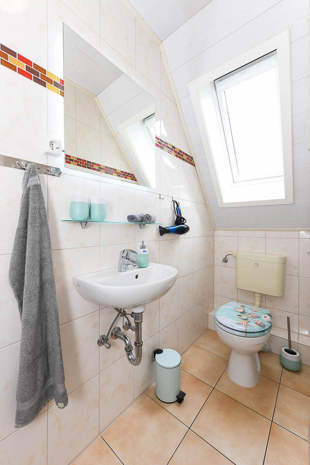 Ferienwohnung „Seestern“ - Badezimmer