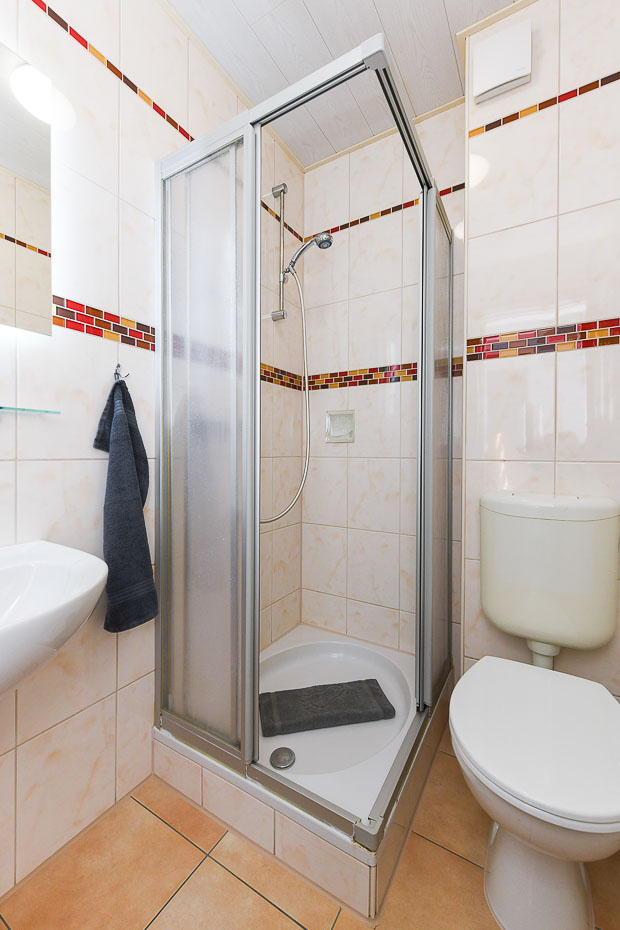 Ferienwohnung „Strandläufer“ - Badezimmer
