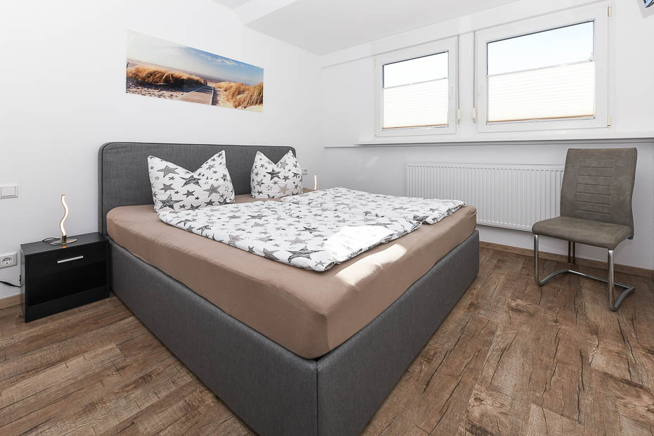 Ferienwohnung „Strandläufer“ - Schlafzimmer