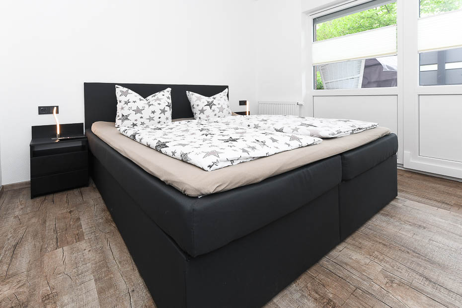 Ferienwohnung „Wattwurm“ - Schlafzimmer