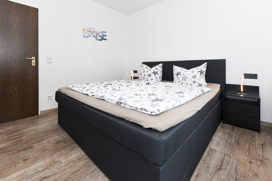 Ferienwohnung „Wattwurm“ - Schlafzimmer