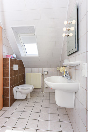Ferienwohnung „Ebbe“ - Badezimmer