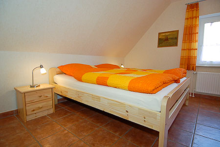 Ferienwohnung „Flut“ - Schlafzimmer