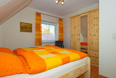 Ferienwohnung „Flut“ - Schlafzimmer