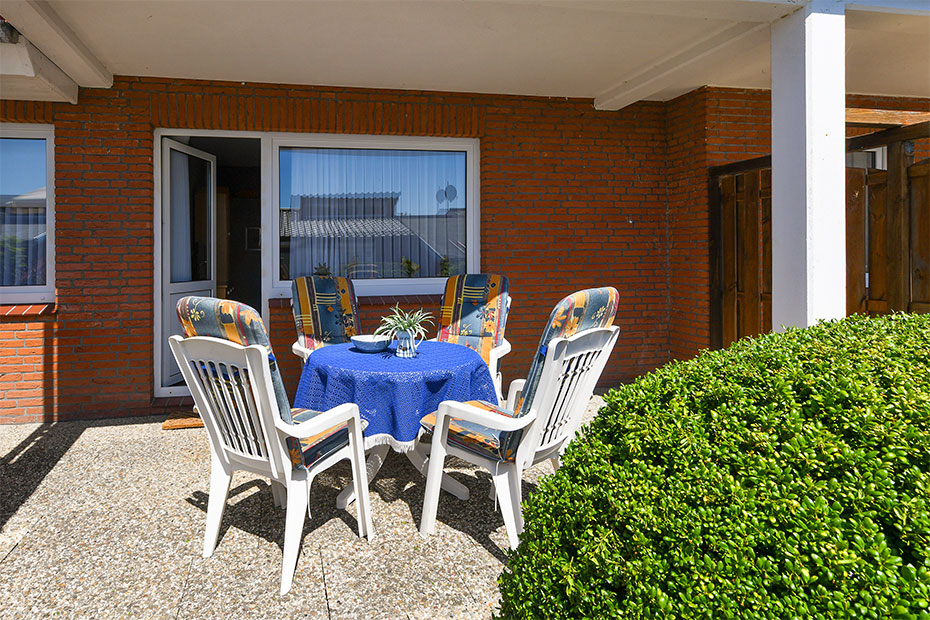 Ferienwohnung „Spiekeroog“ - Terrasse