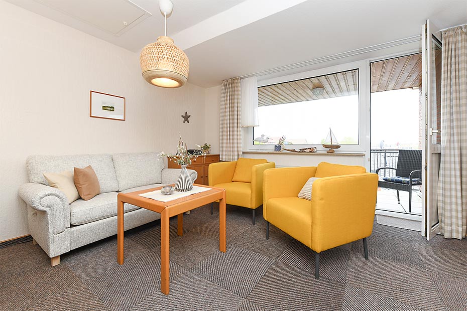 Ferienwohnung „Baltrum“ - Wohnzimmer