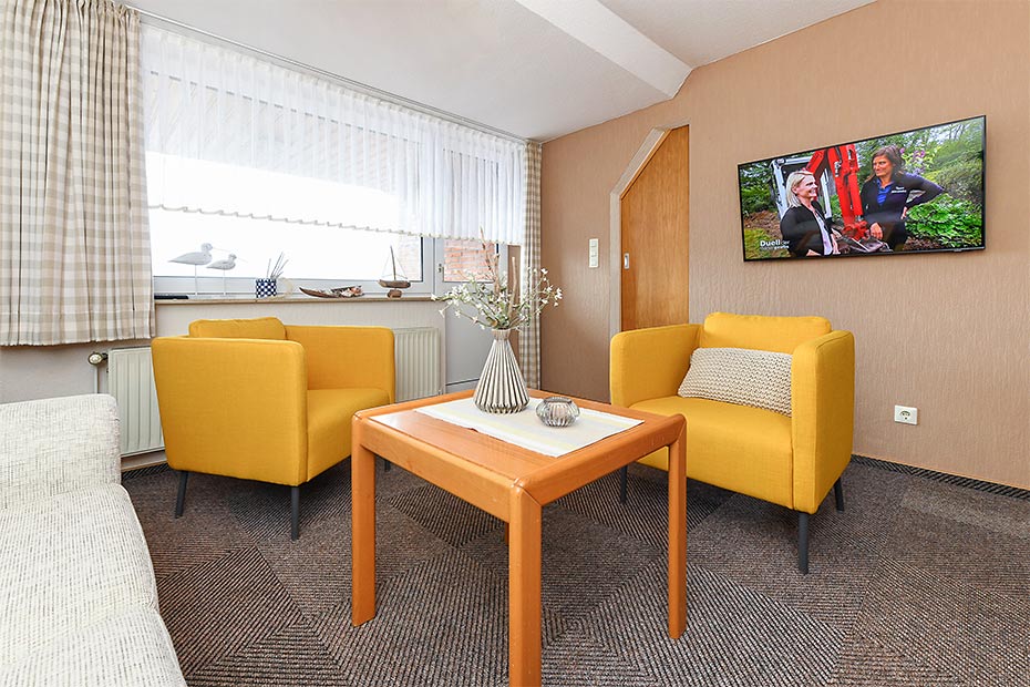 Ferienwohnung „Baltrum“ - Wohnzimmer