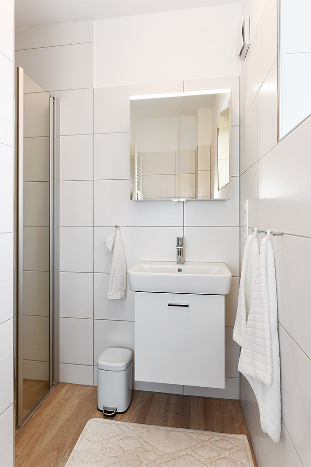 Ferienwohnung „Spiekeroog“ - Badezimmer