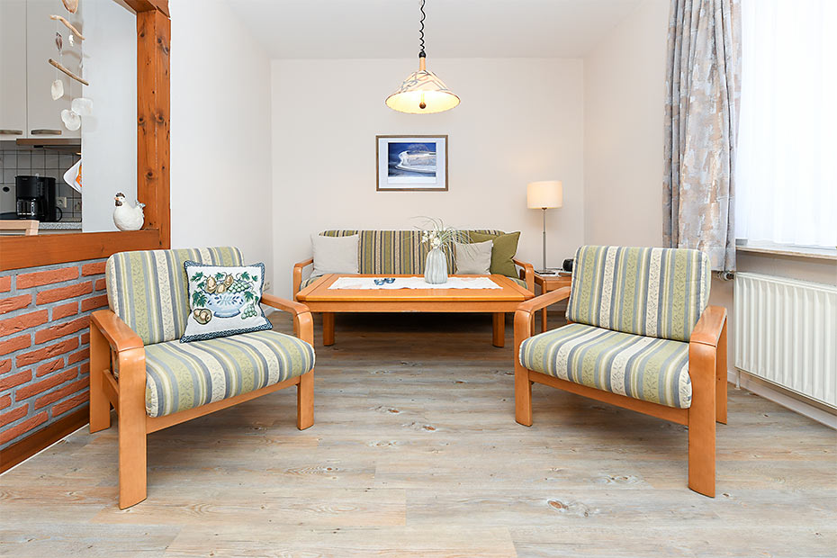 Ferienwohnung „Spiekeroog“ - Wohnzimmer
