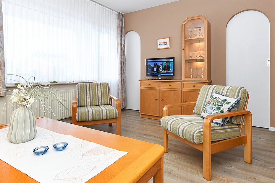 Ferienwohnung „Spiekeroog“ - Wohnzimmer