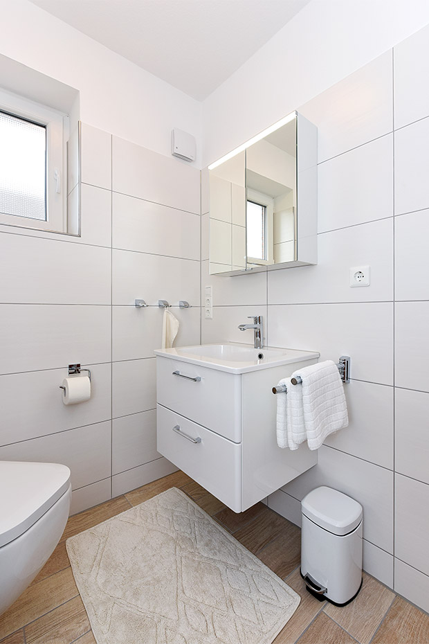 Ferienwohnung „Wangerooge“ - Badezimmer