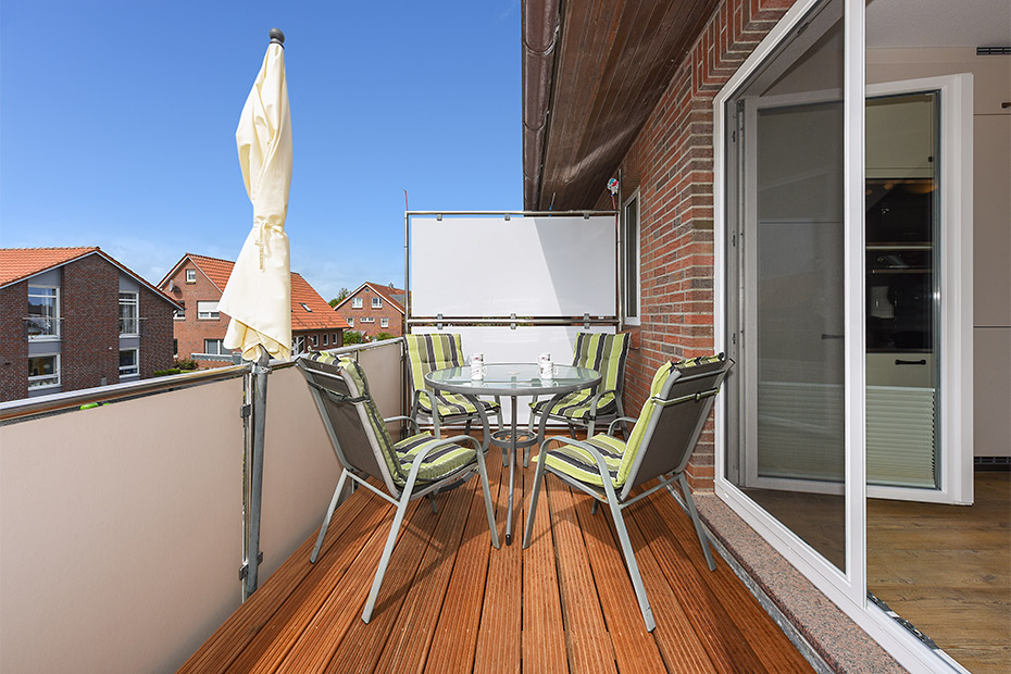 Ferienwohnung „oben rechts“ - Balkon