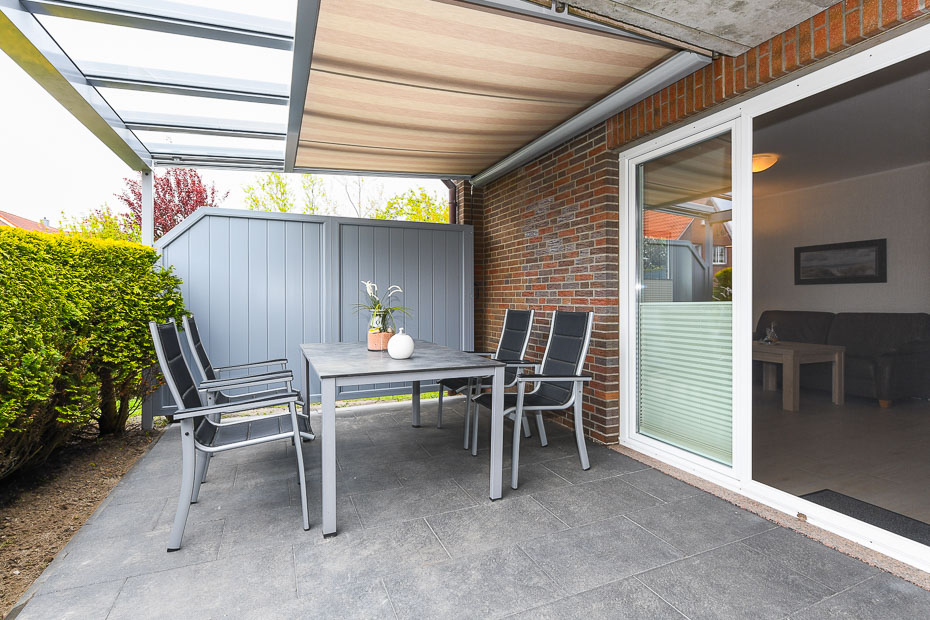 Ferienwohnung „unten links“ - Terrasse