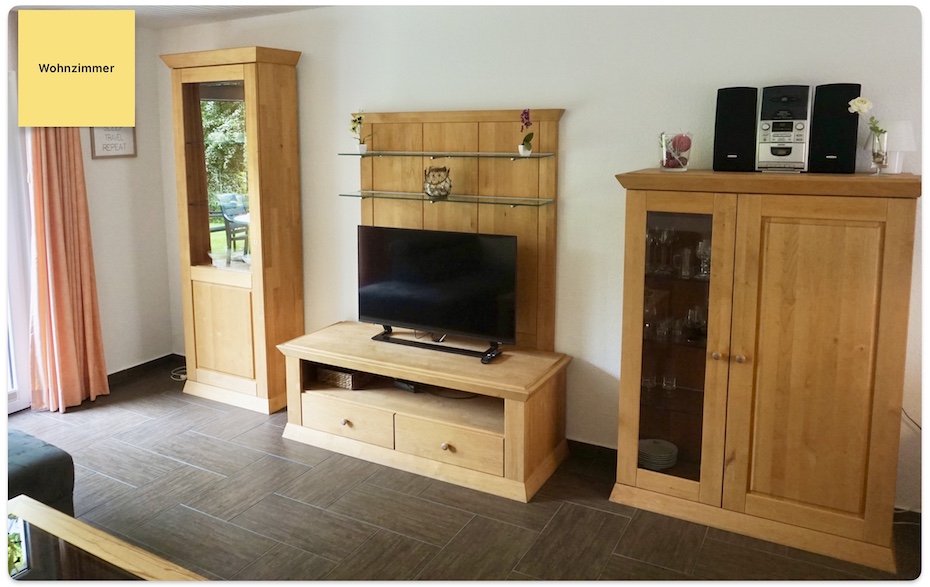 Ferienhaus „Carolinenhof 9“ - Wohnzimmer