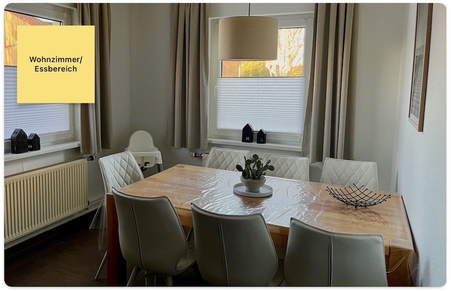 Ferienhaus „Carolinenhof 9“ - Wohnzimmer