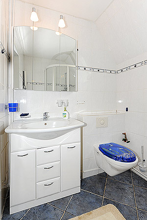 Ferienhaus „Gisela“ - Badezimmer im Erdgeschoss