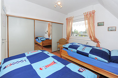 Ferienhaus „Gisela“ - Schlafzimmer 3/Kinderzimmer