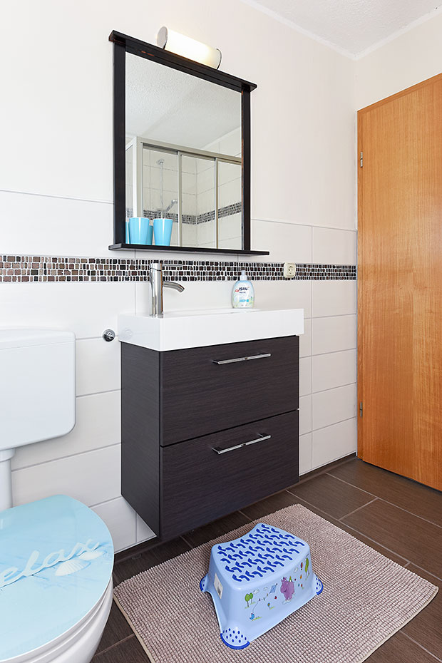 Ferienwohnung 3 - Badezimmer