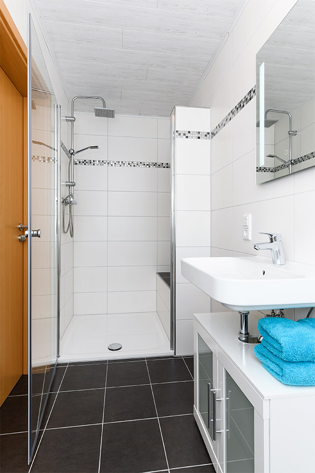 Ferienwohnung - Badezimmer