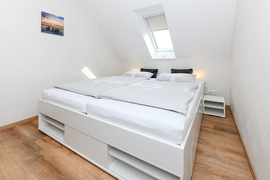 Ferienwohnung - Schlafzimmer