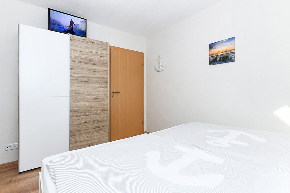 Ferienwohnung - Schlafzimmer