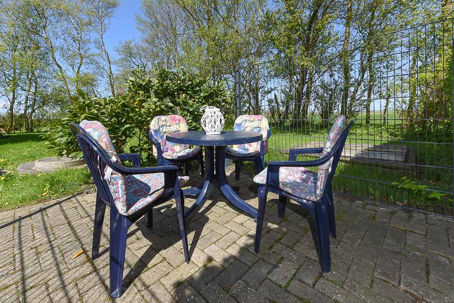 Ferienwohnung „Seebrise“ - Garten und Terrasse