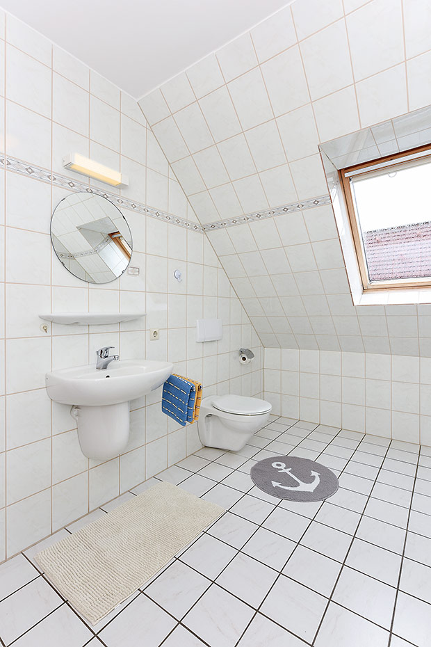 Ferienwohnung „Nord“ - Badezimmer