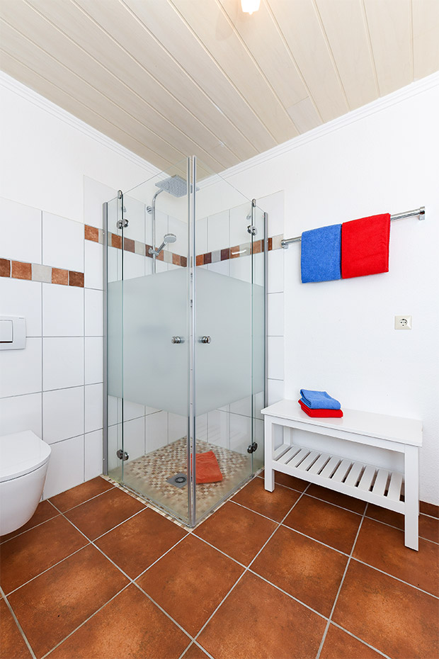 Ferienwohnung „Friesengold“ - Badezimmer