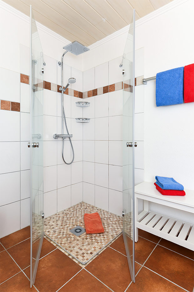 Ferienwohnung „Friesengold“ - Badezimmer