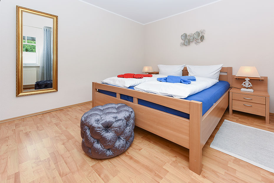 Ferienwohnung „Kleine Möwe“ - Schlafzimmer 1