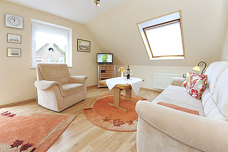 Ferienwohnung „Ebbe“ - Wohnzimmer