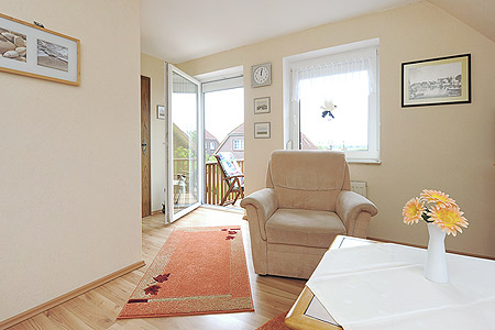 Ferienwohnung „Ebbe“ - Wohnzimmer