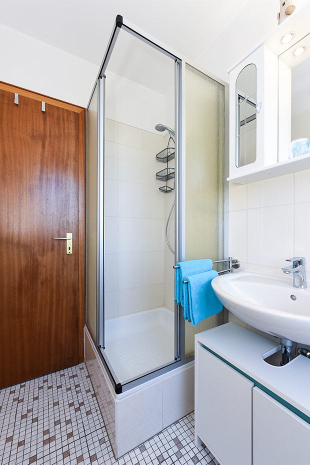 Ferienwohnung „Meer“ - Badezimmer