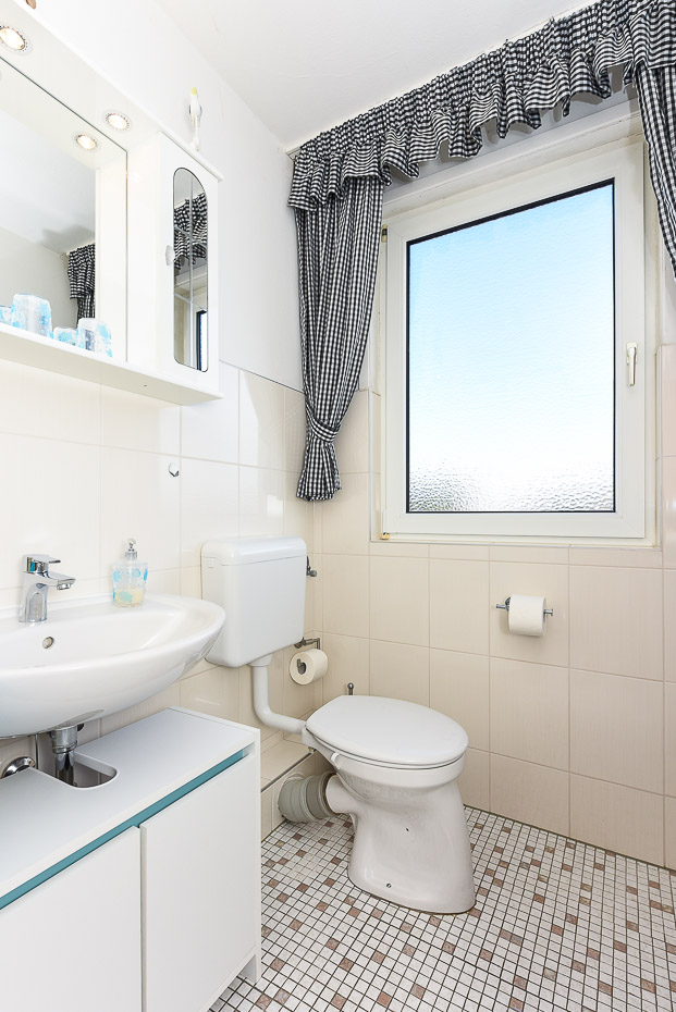 Ferienwohnung „Meer“ - Badezimmer