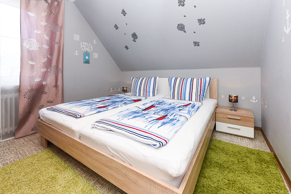 Ferienwohnung „Meer“ - Schlafzimmer