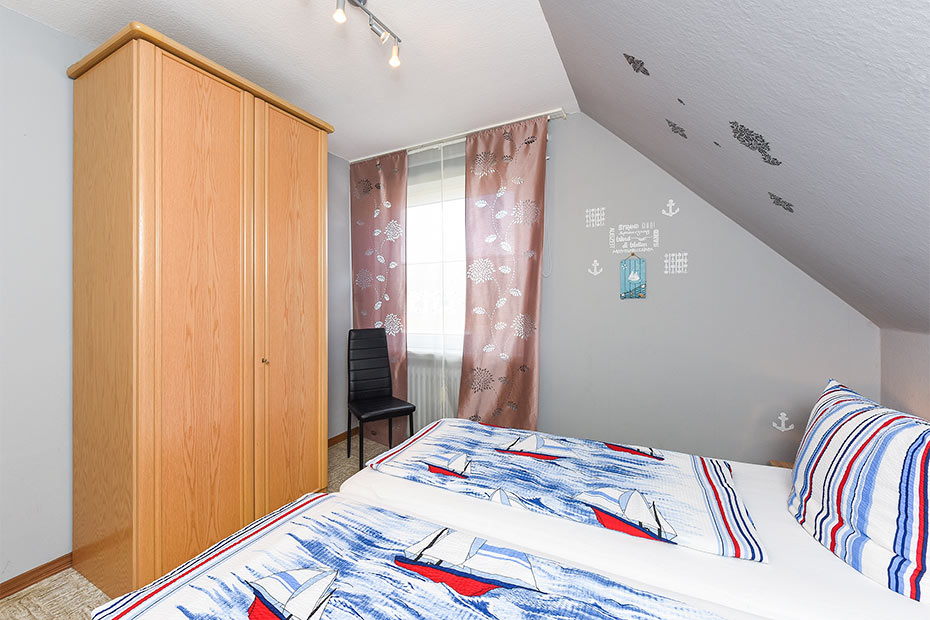 Ferienwohnung „Meer“ - Schlafzimmer