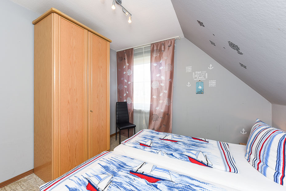 Ferienwohnung „Meer“ - Schlafzimmer