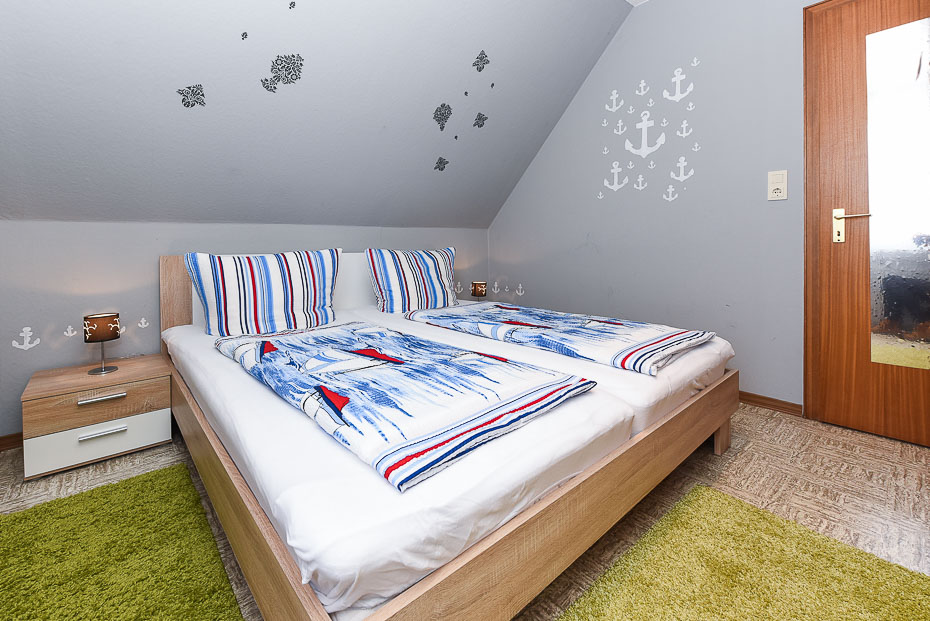 Ferienwohnung „Meer“ - Schlafzimmer