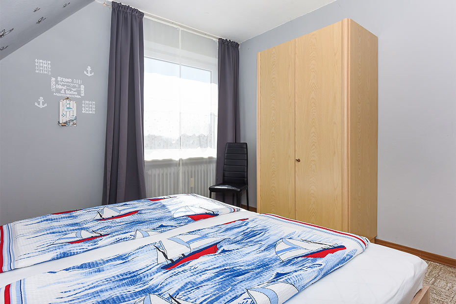 Ferienwohnung „Wind“ - Schlafzimmer